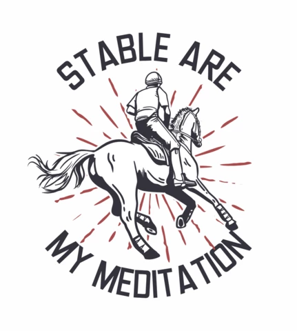 Modèle de conception de t-shirt vintage homme à cheval