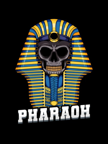 Pharaoh Skull E-sport Logo Design