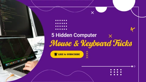 Geek Tricks and Hacking YouTube Thumbnail Post Design Template