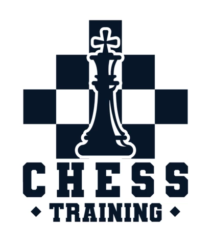 Chess Training Chessboard Logo Design Template