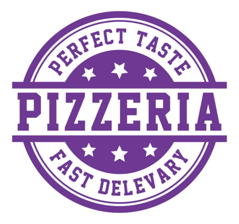 Modello di logo per pizzeria
