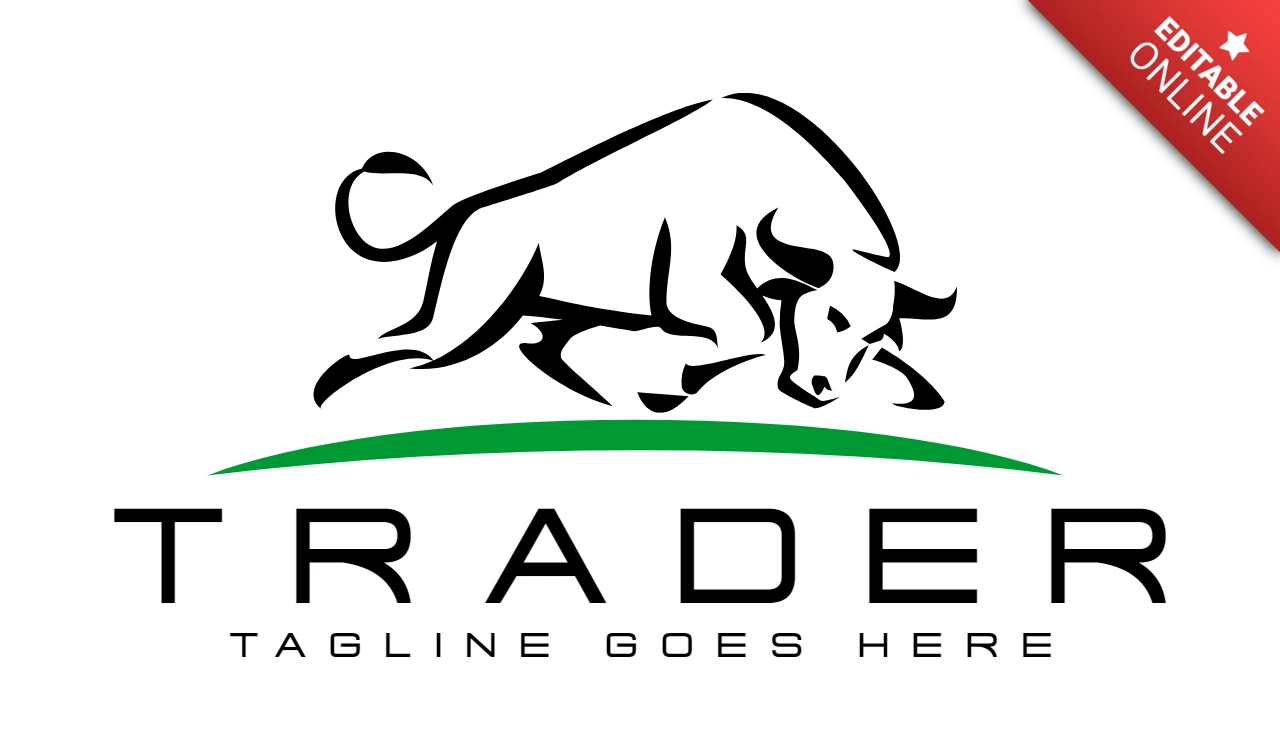 Trader Logo Design Template