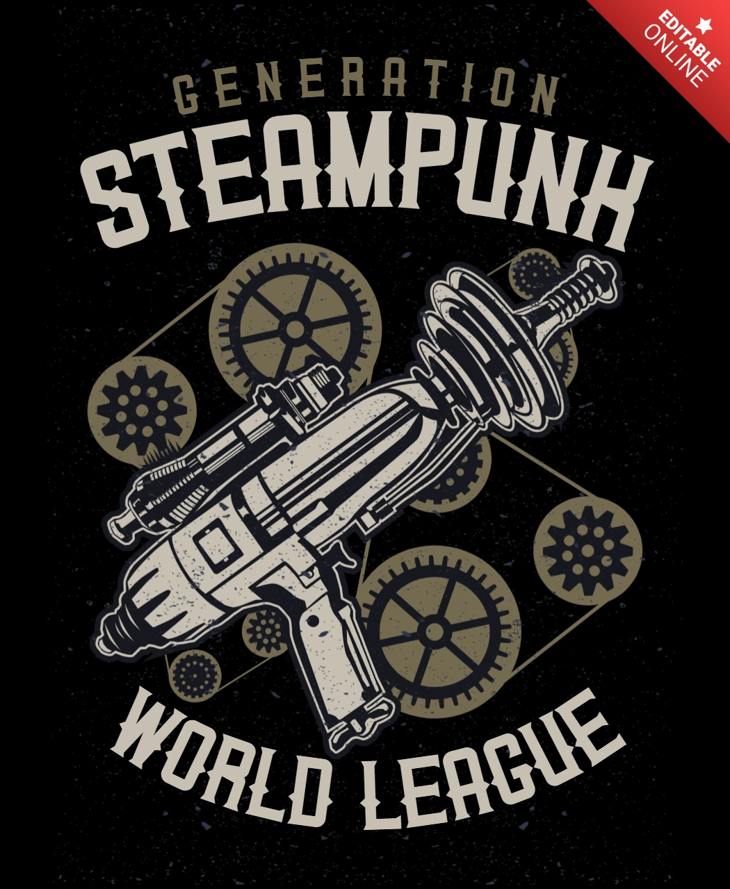 Modèle de t-shirt Generation steampunk