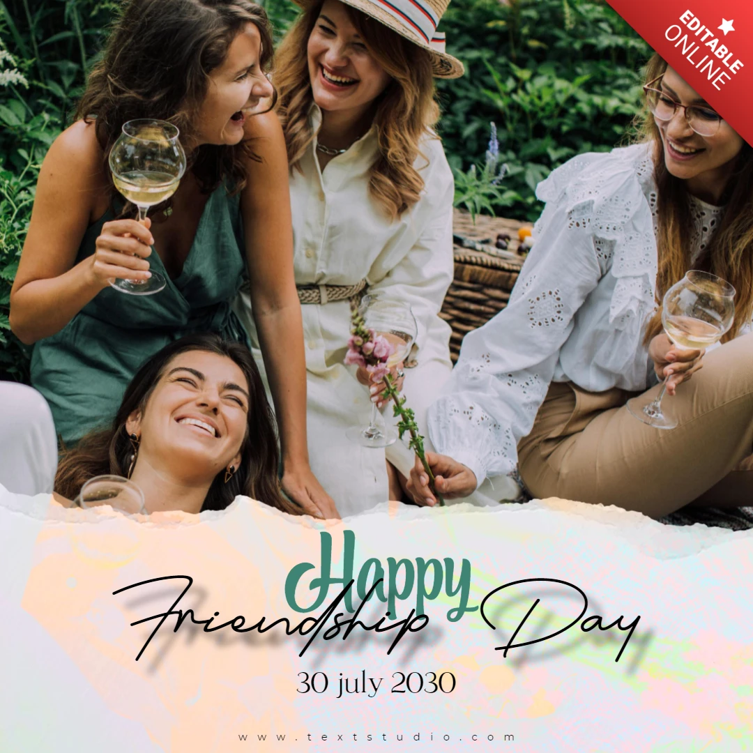 Colorful Friendship Day Instagram Post Design