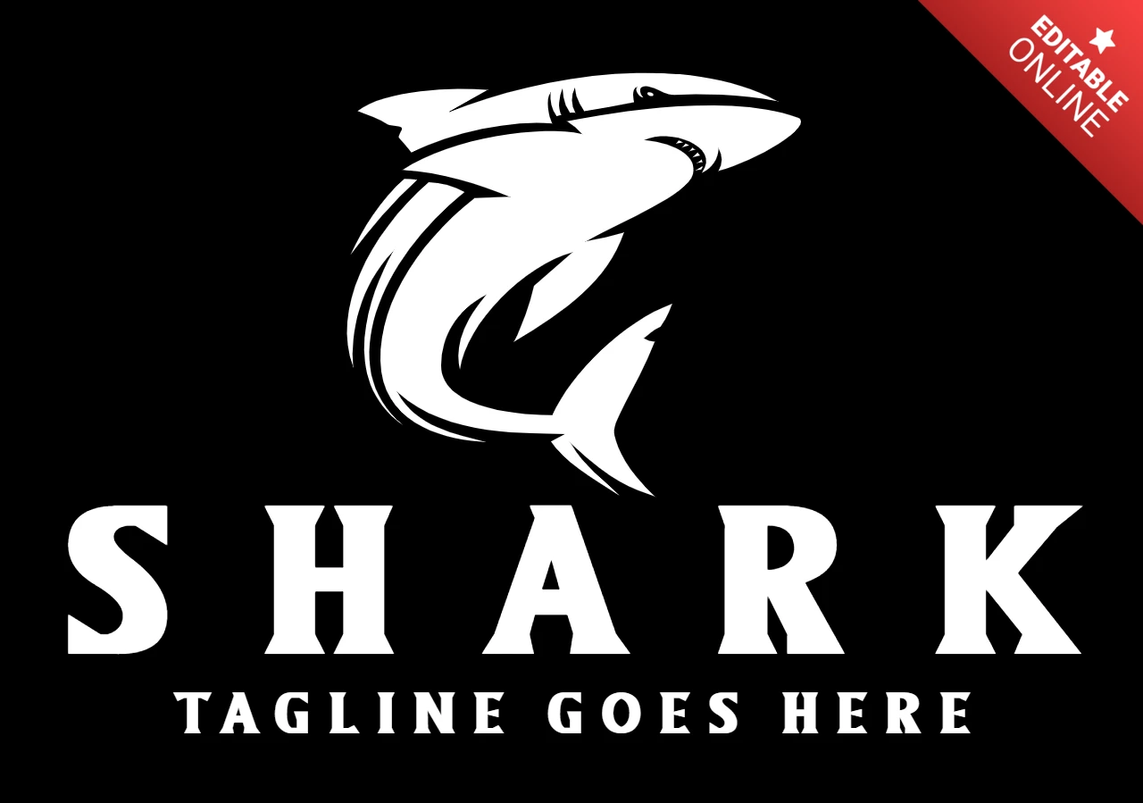 Shark Logo Design Template