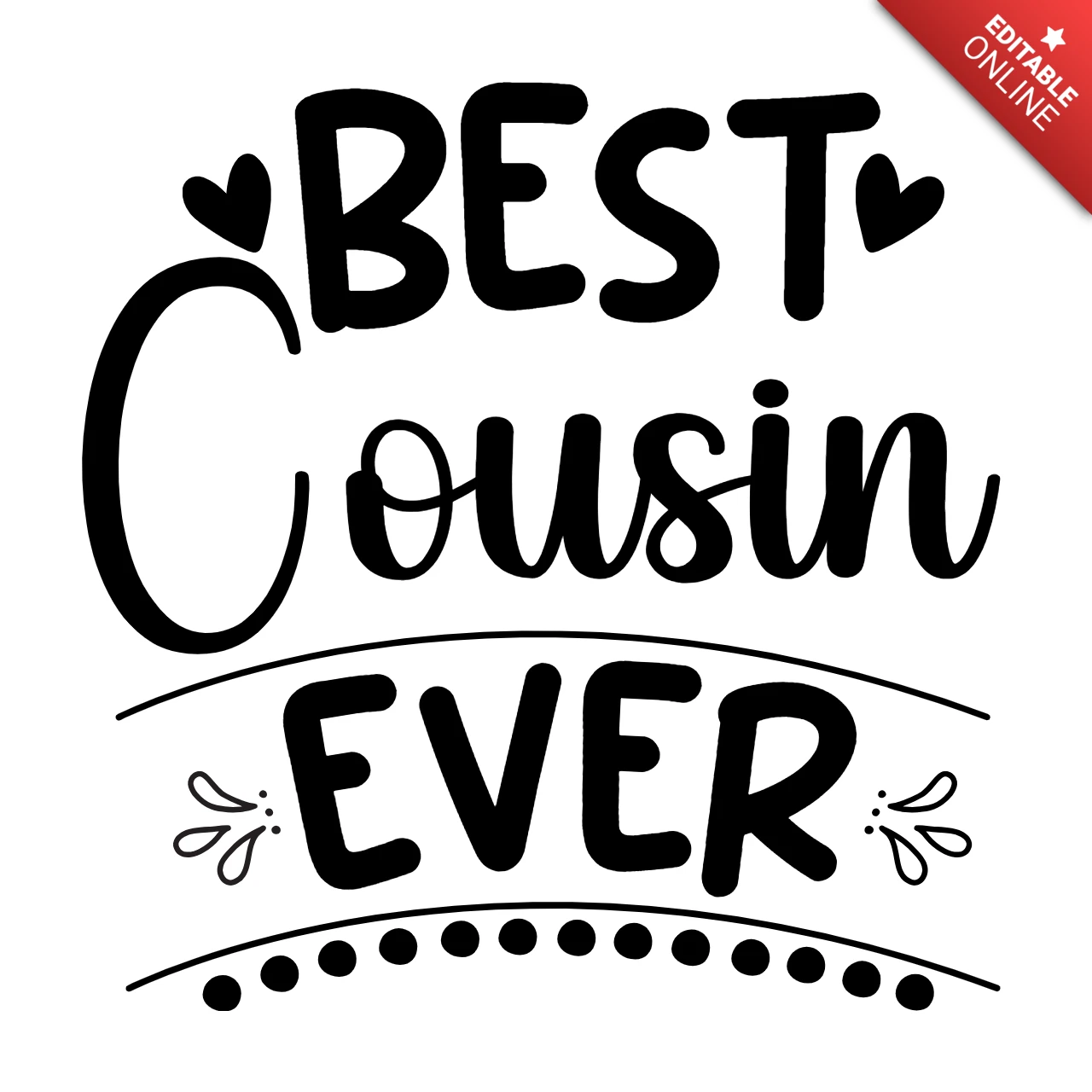 thumbnail image 2 of CafePress Best Cousin Ever T-Shirt - Cute Toddler Graphic Tee 100% Cotton 2 of 14