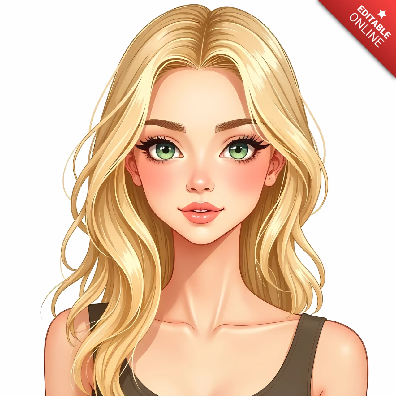 Editable Character Design Template for Stunning Illustrations