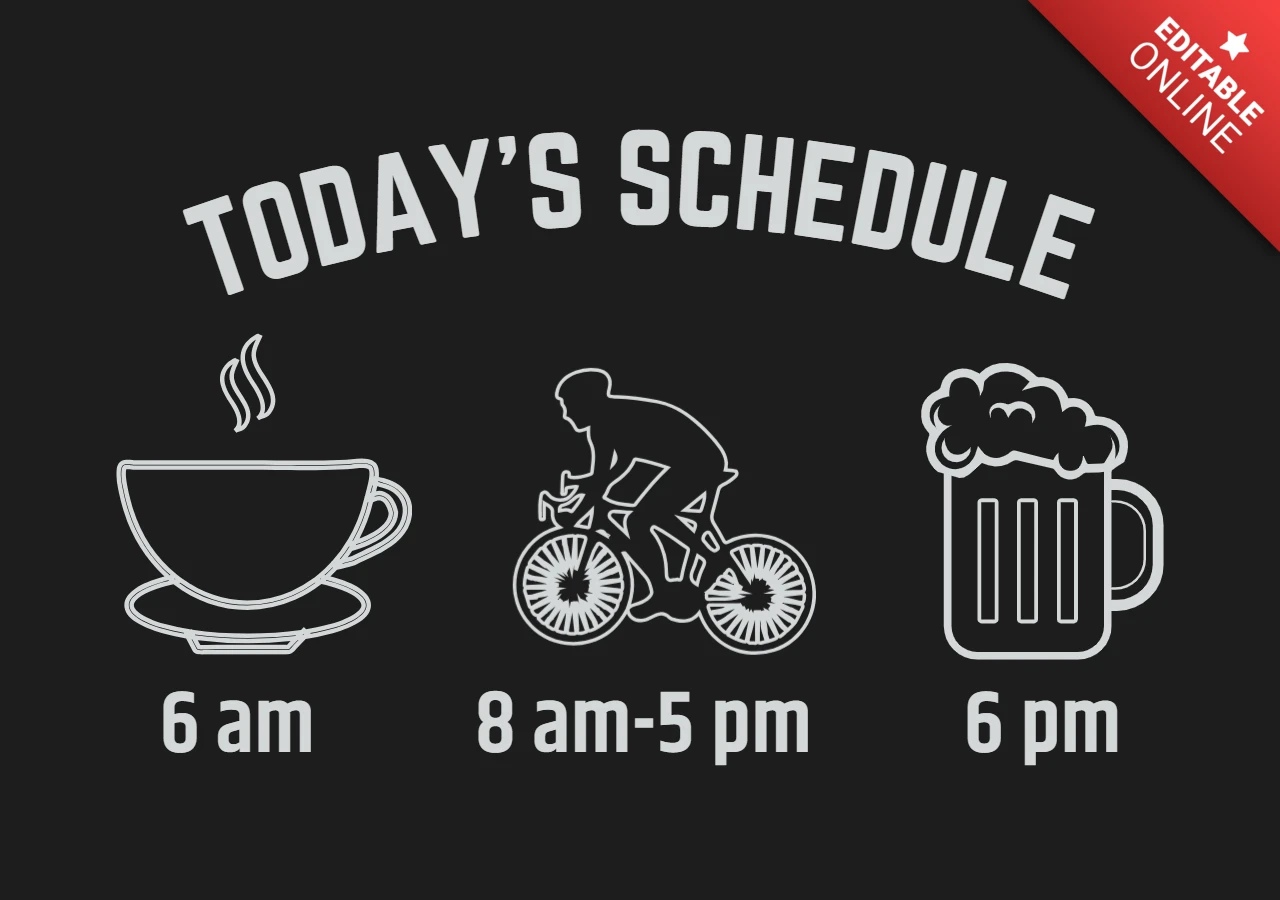 Bicycle Lover T-shirt Design Template