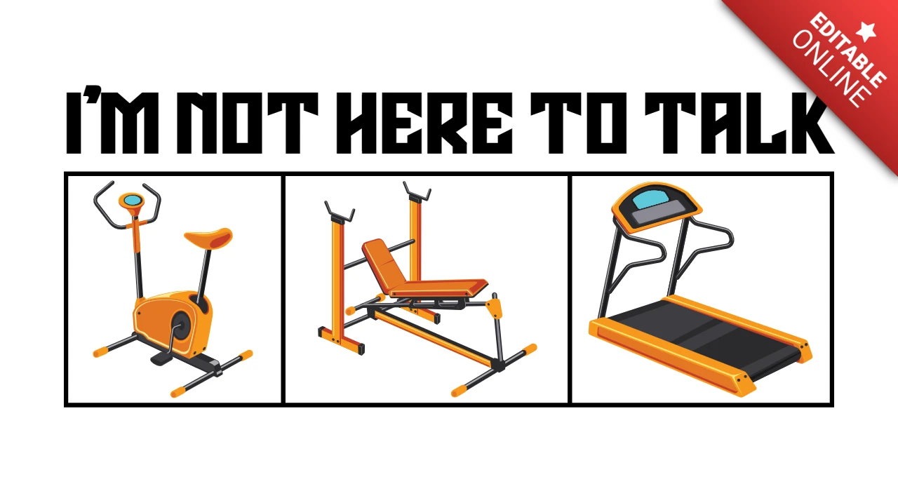 Funny Gym Quote Fitness Equipment T-shirt Design