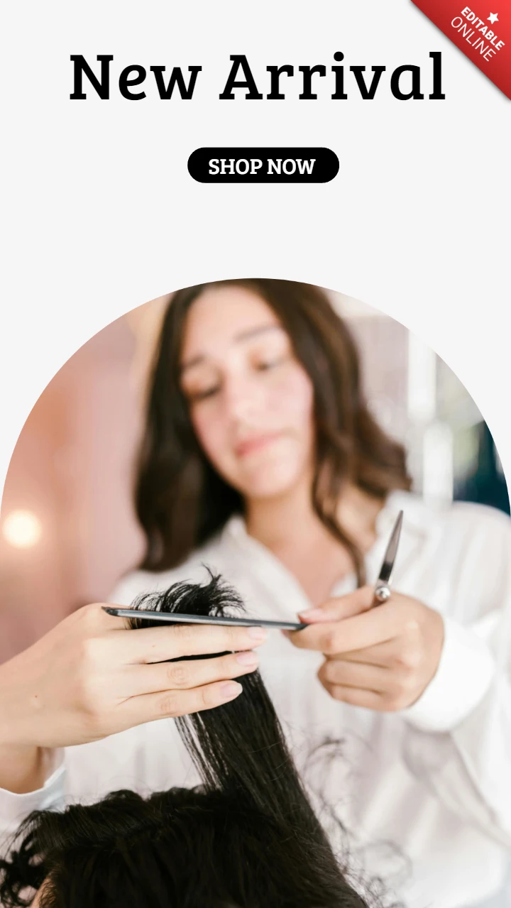 Minimalist Sleek Arch Instagram Story Post Design Template