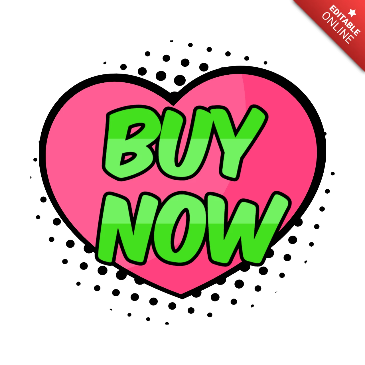 Comprar ahora plantilla de efecto de texto estilo cómic pop art