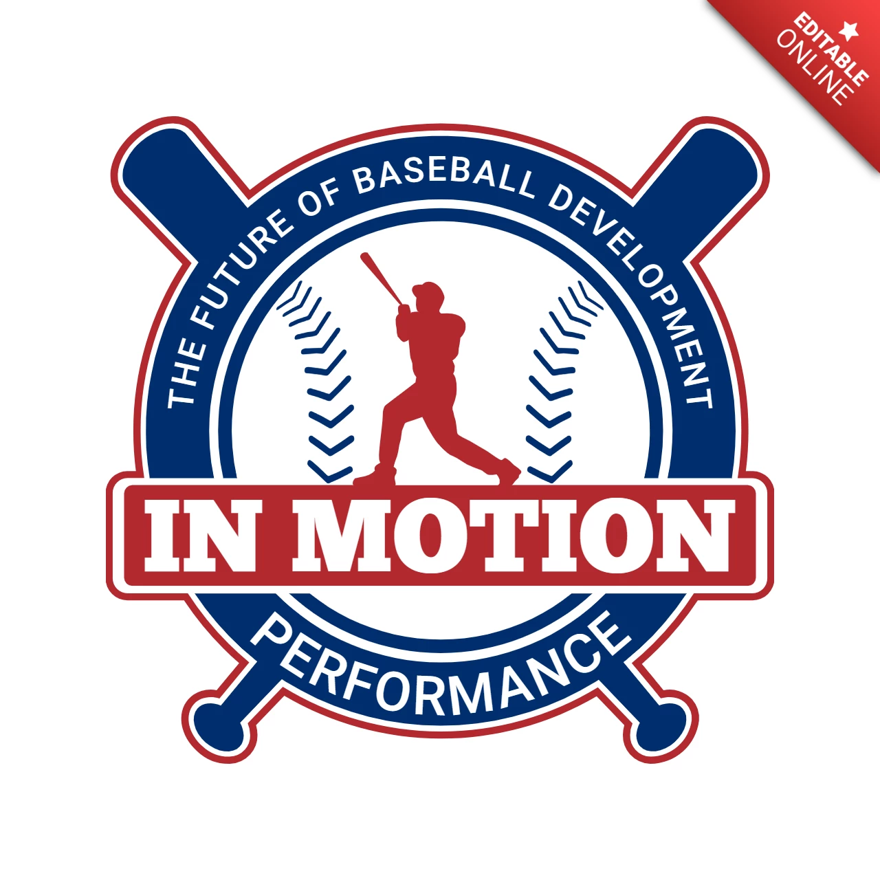 Baseball Championship Sports Logo Design Template