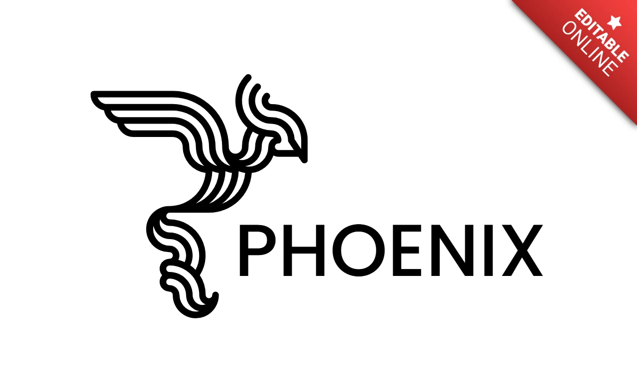 Phoenix Logo Design Template