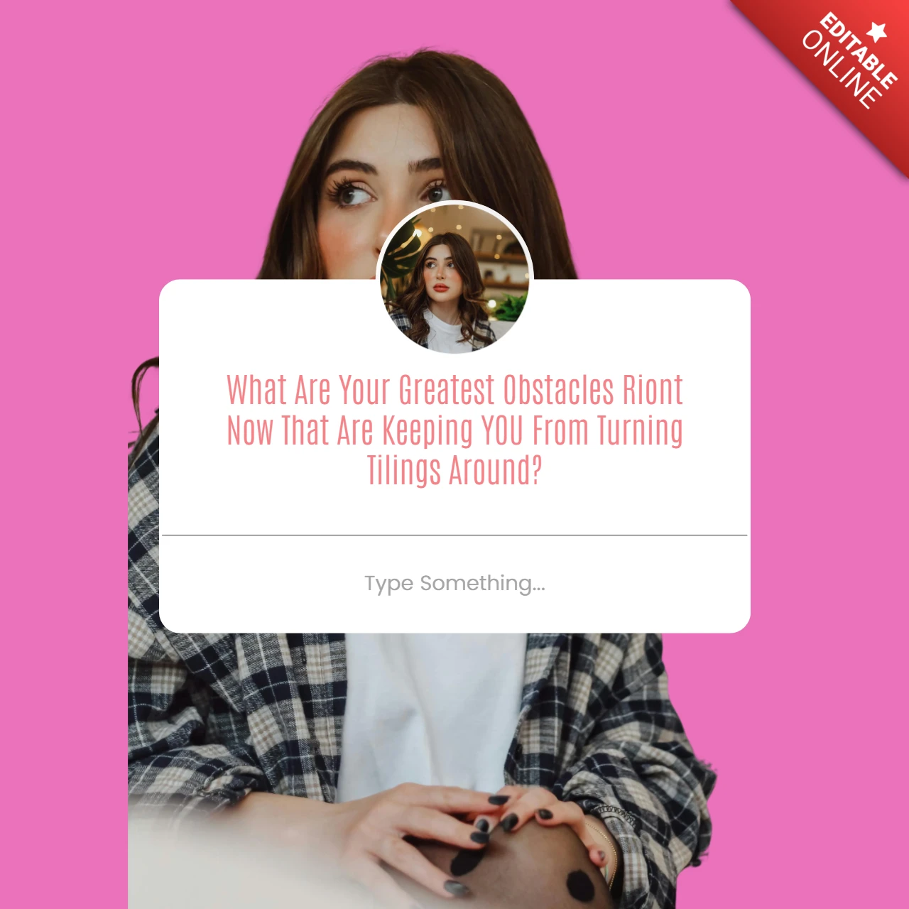 Need Help Finding Your Passion Instagram Post Design Template