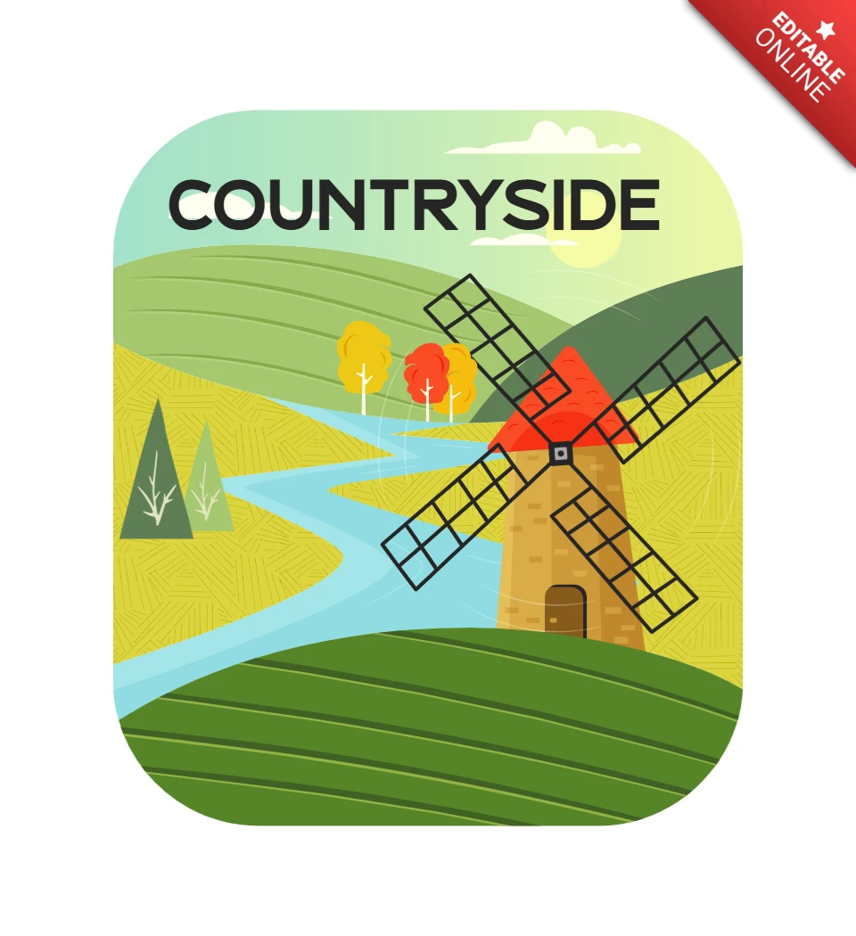 Modello di badge per la campagna