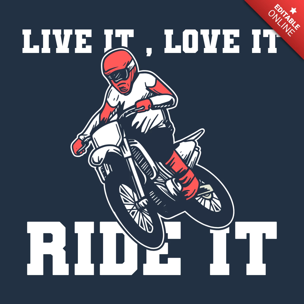 Radfahren Plakat Vorlage