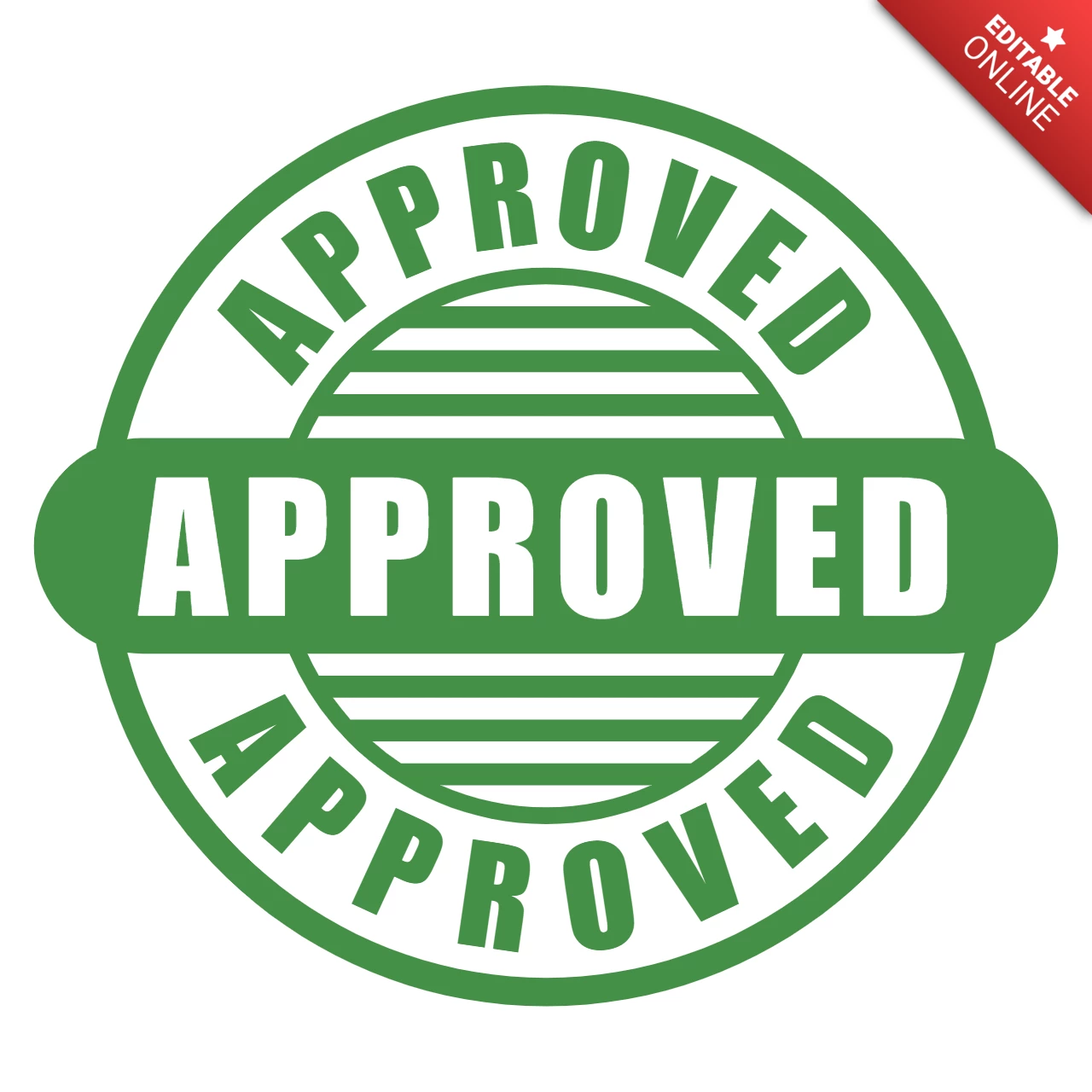 Approved Logo Design Template