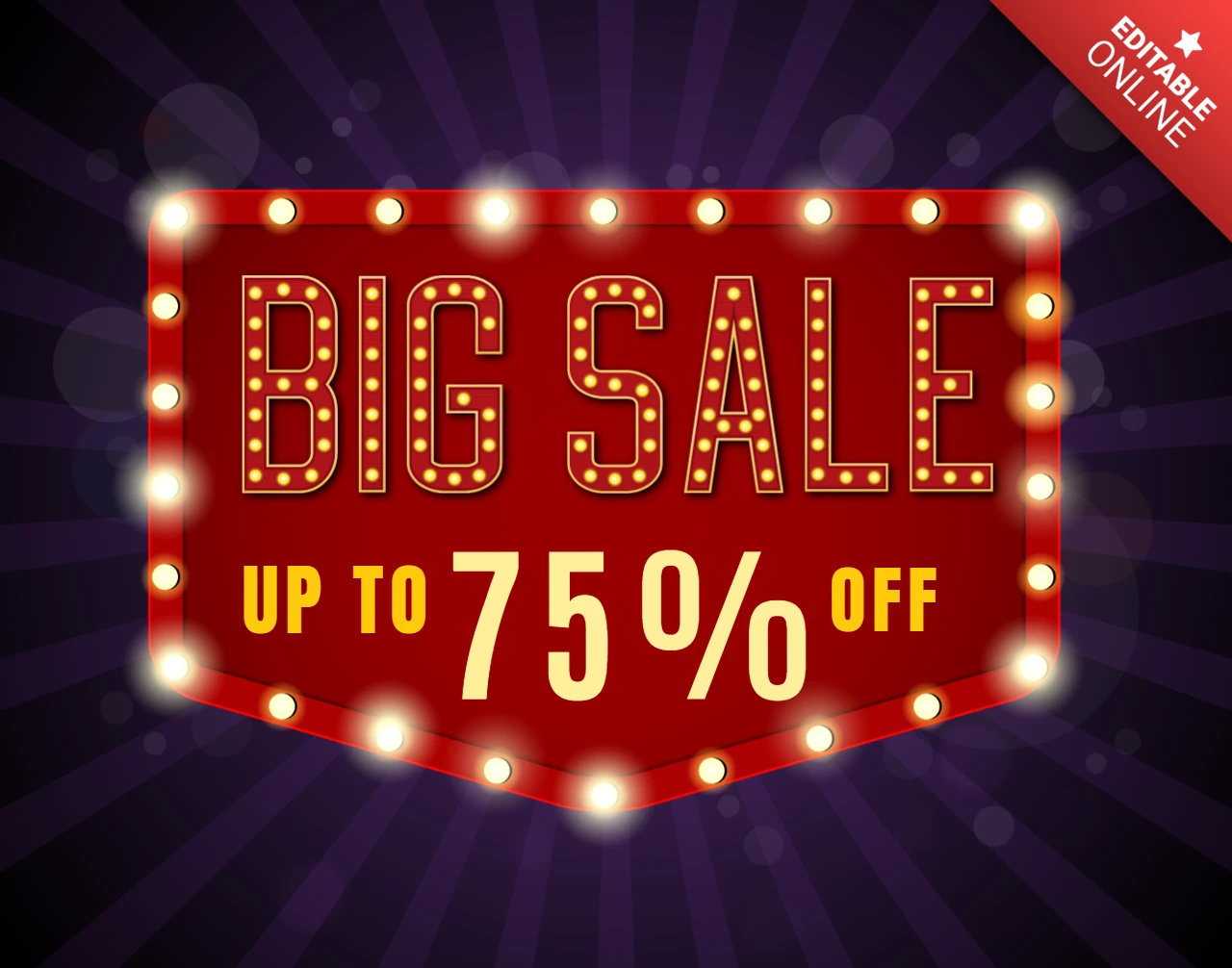 Big Sale Design Template