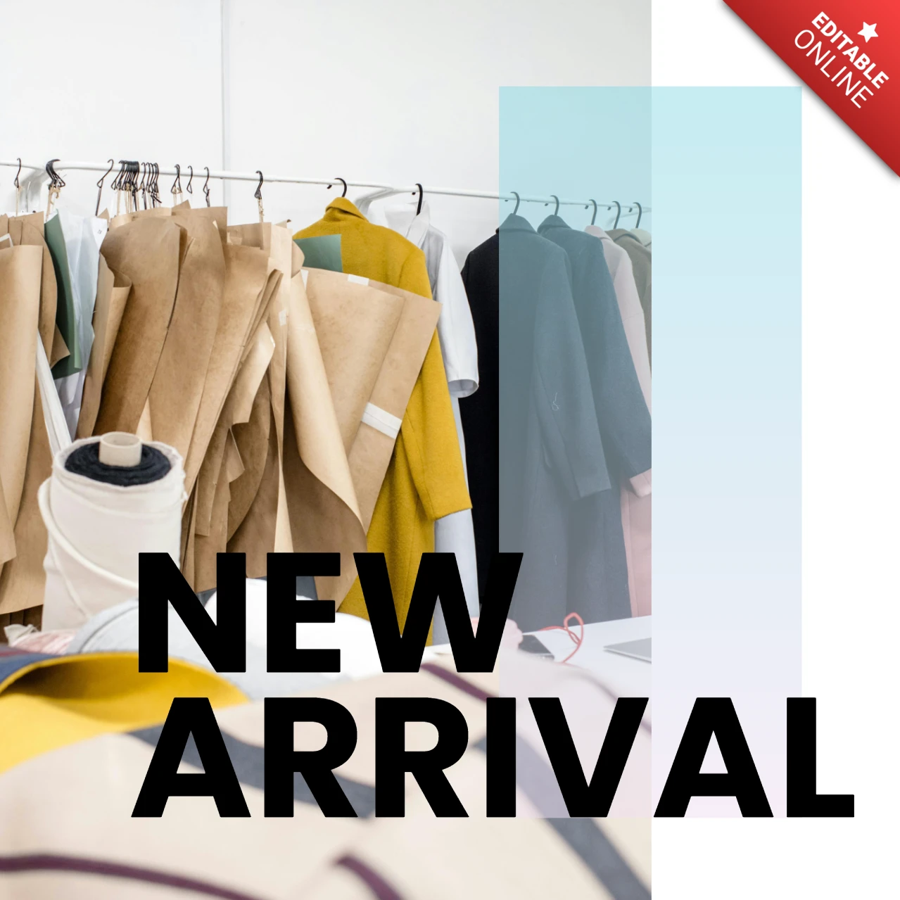 New Arrival Social Media Post Template