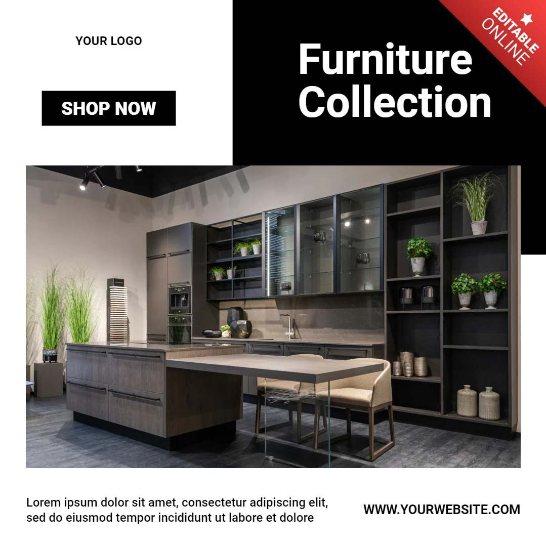 Luxury Marketing Instagram Ad Post Design Template