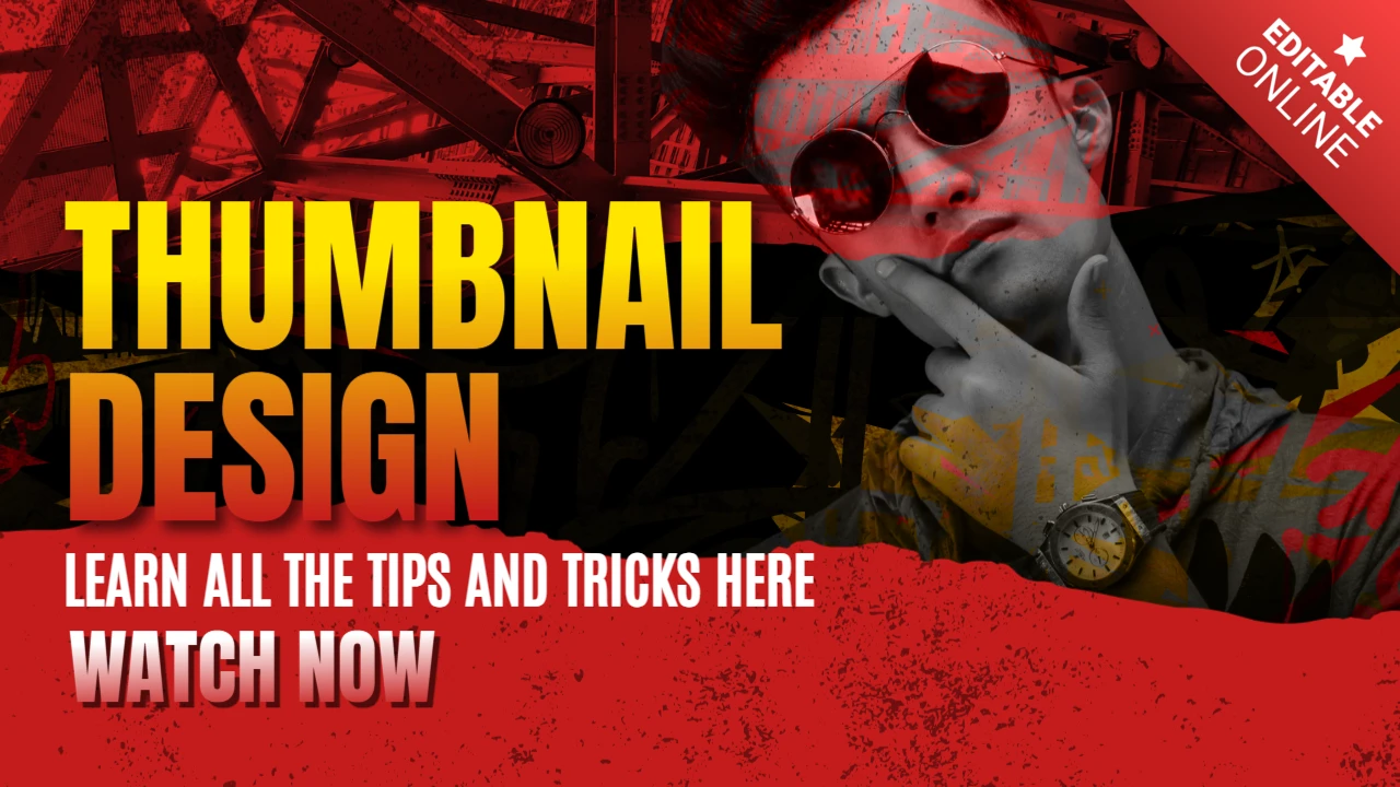 YouTube Thumbnail Design Template Tips and Tricks for Creators