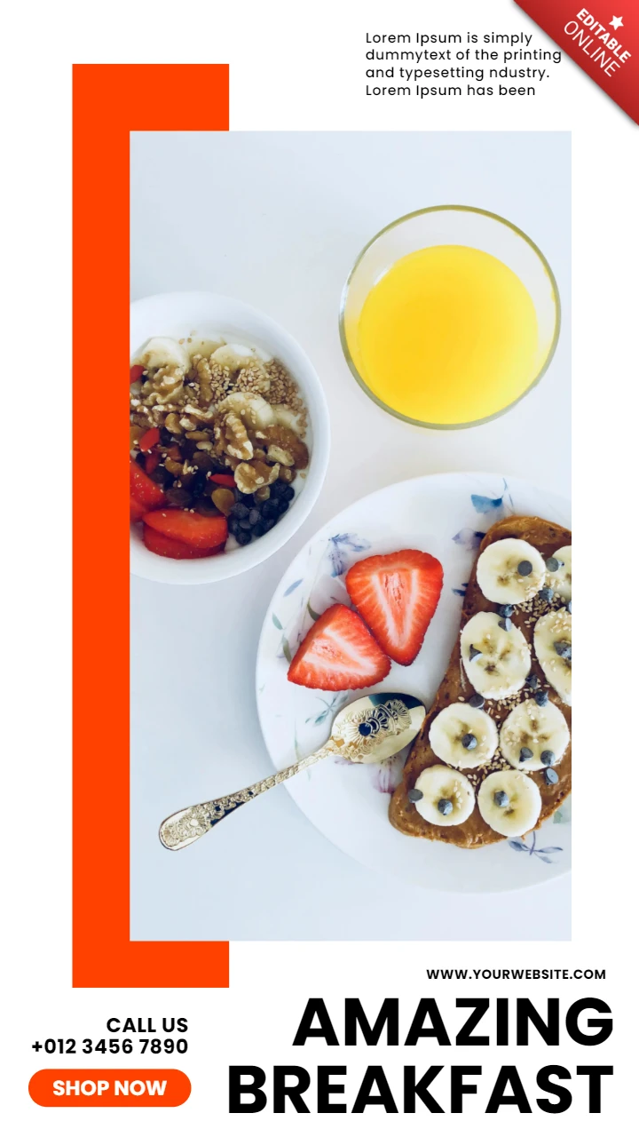 Przyciągający wzrok szablon promocyjnego posta na Instagramie