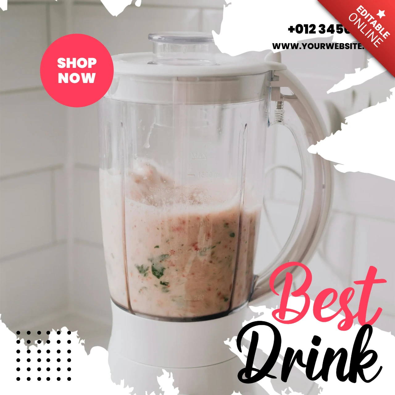 Food Sale Instagram Promotional Post Design Template