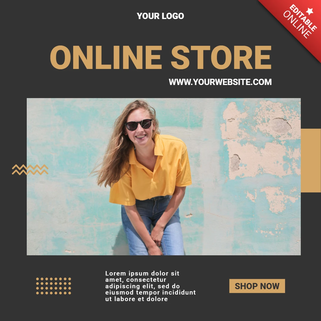 Trendy Ethnic Summer Fashion Instagram Ad Post Design Template
