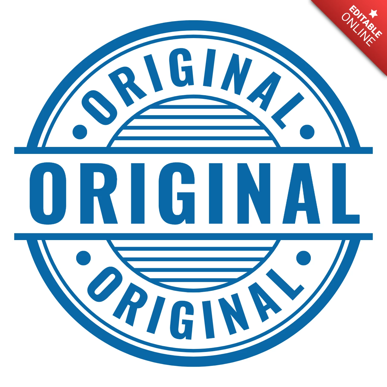 Original Label Design Template