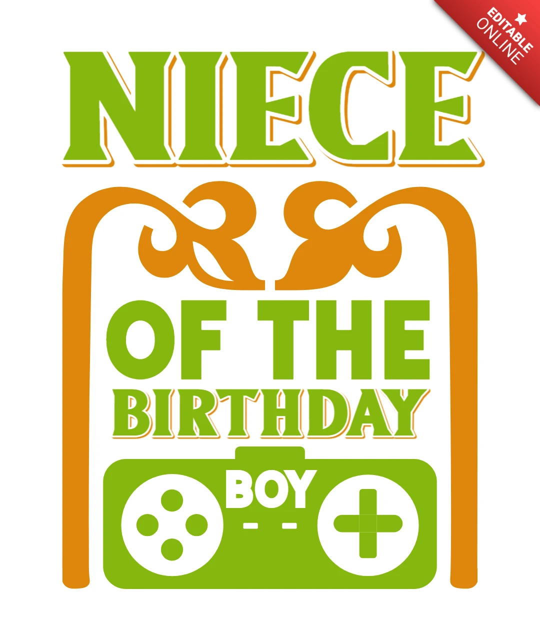 Modello di design di compleanno divertente e giocoso per nipote