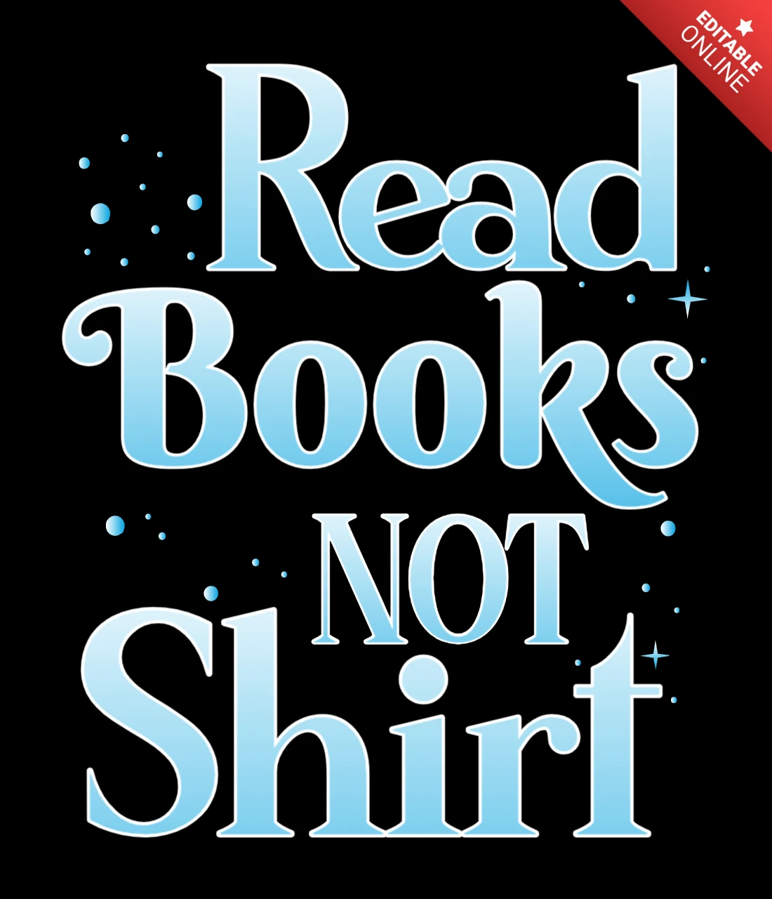Leggi i libri non camicia modello di design per t-shirt
