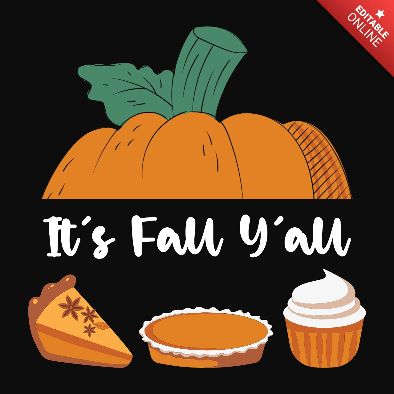Herbst Kürbis Danksagung Süßigkeiten T-Shirt-Design