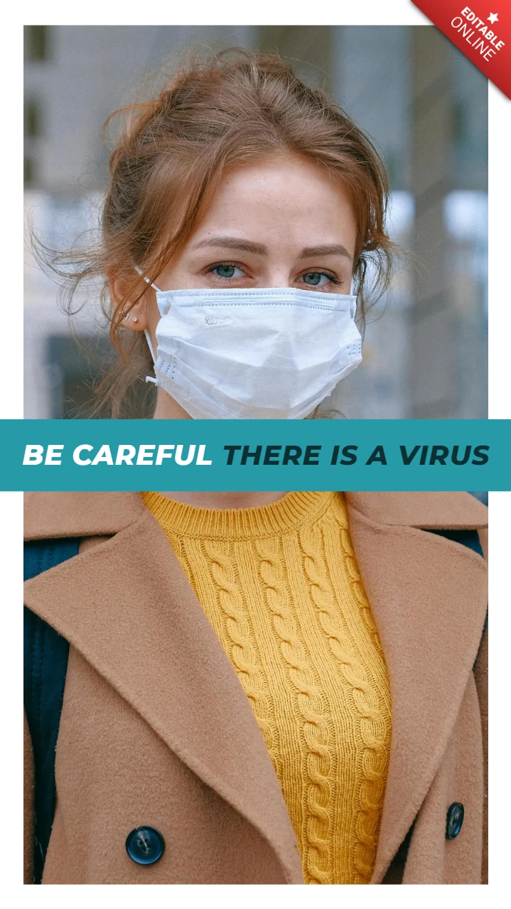 Modelo de design de história do instagram para publicidade médica e de saúde