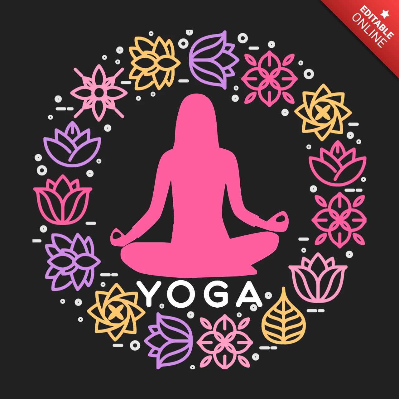 Modèle de t-shirt femme yoga