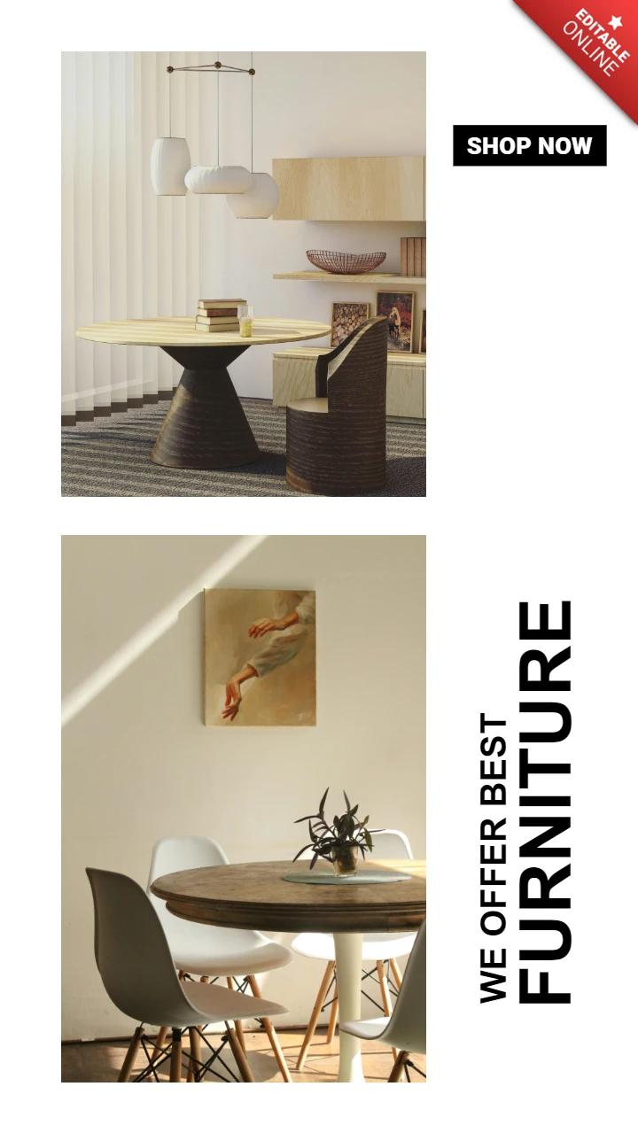 Strakke witte minimalistische instagram story post ontwerpsjabloon