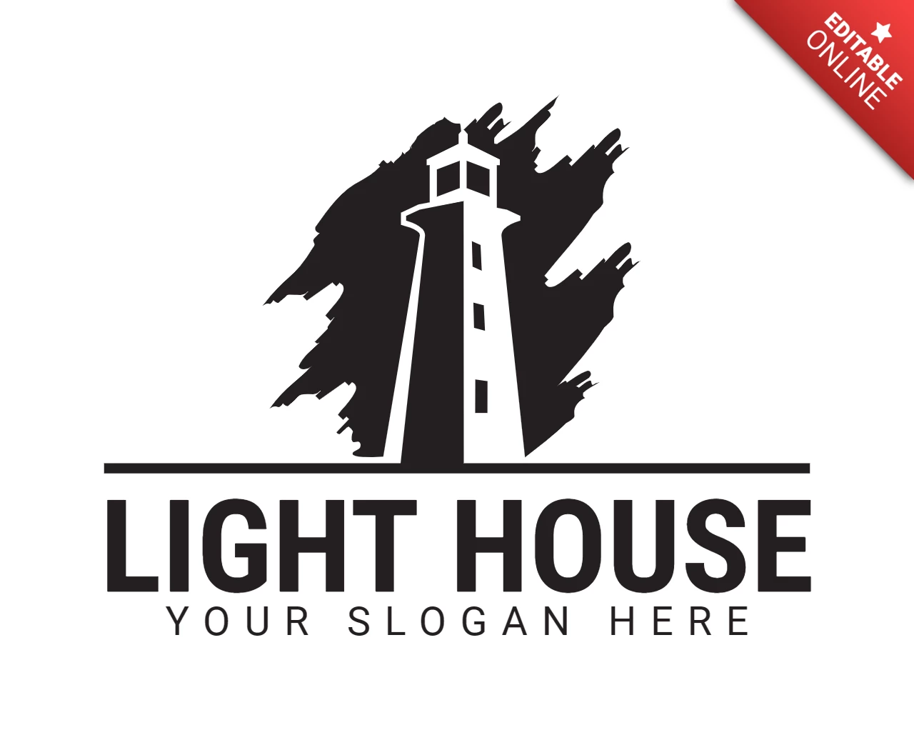 Light House Logo Design Template