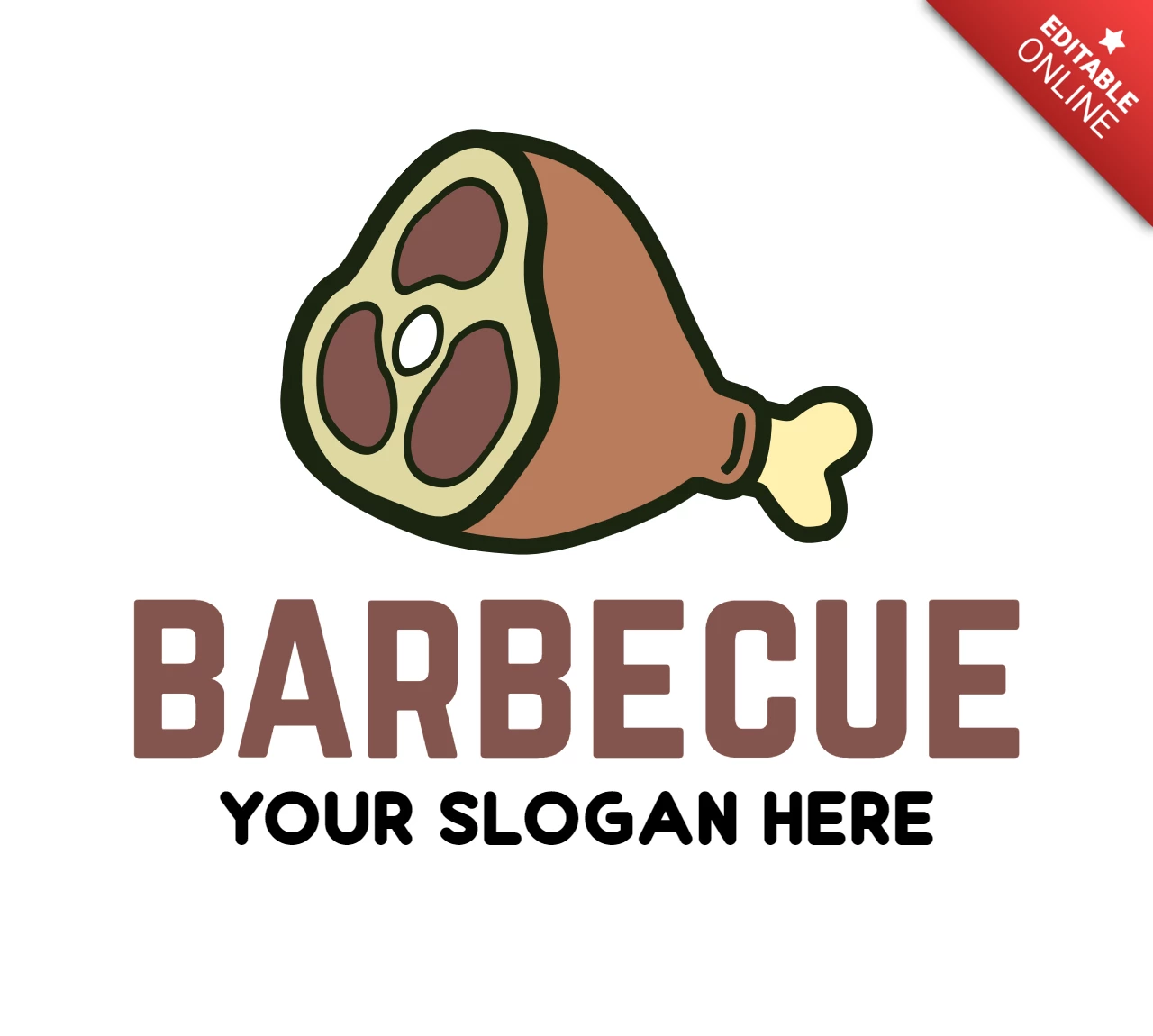 Barbecue Logo Design Template