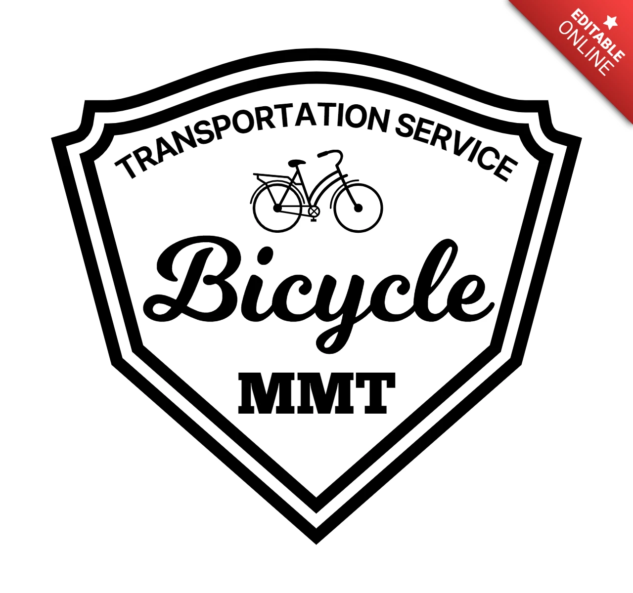 Plantilla de diseño de logotipo de tienda de bicicletas