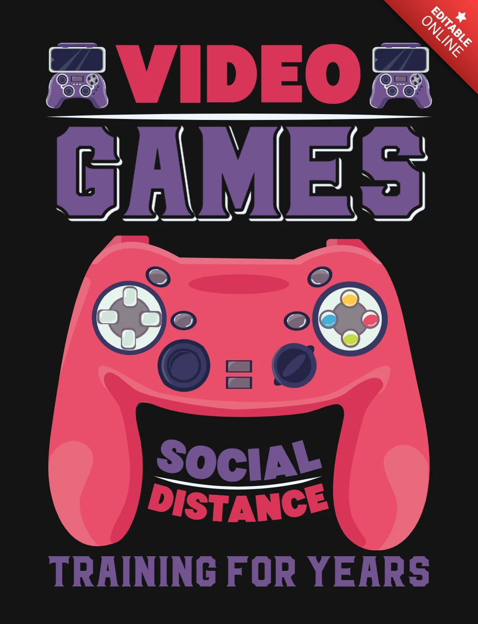 Jeux vidéo formation sociale à distance pour les années modèle de t-shirt