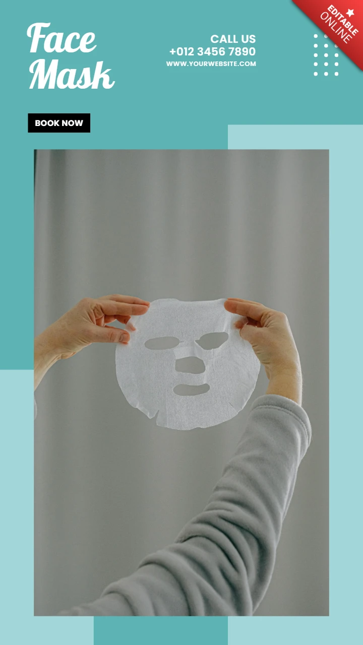 Modèle de conception de publication d'histoire Instagram de centre de spa percutant