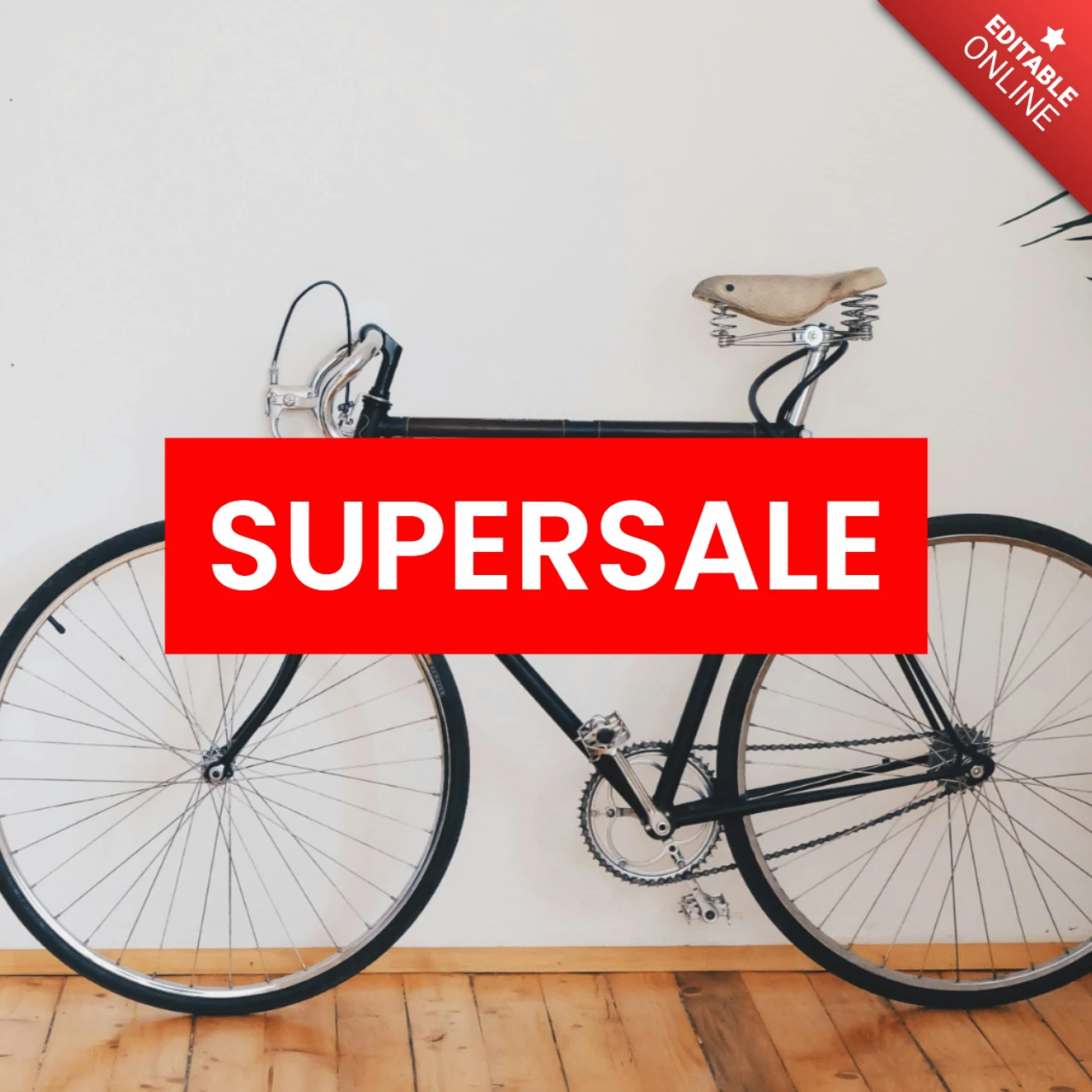 Bike Super Sale Instagram Social Media Post Template