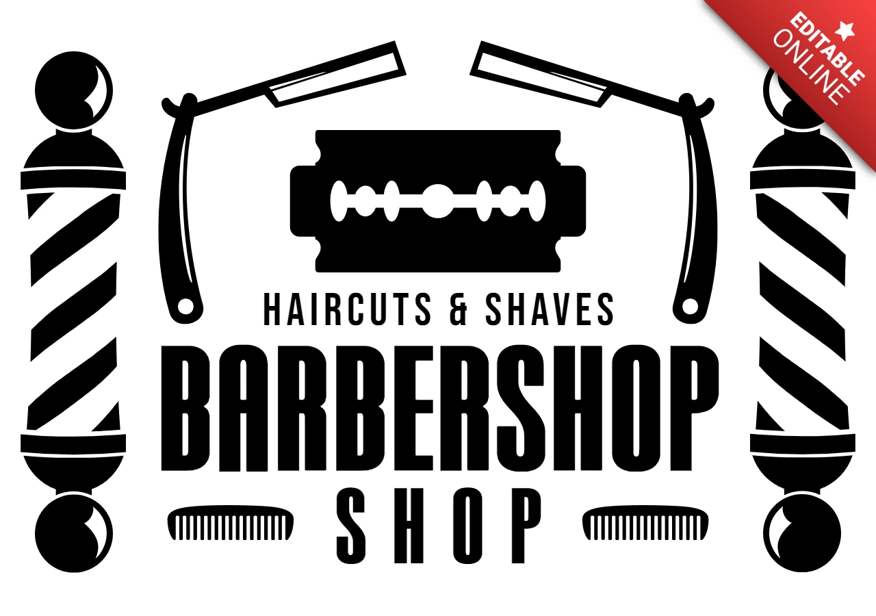 Barbershop Logo Design Template