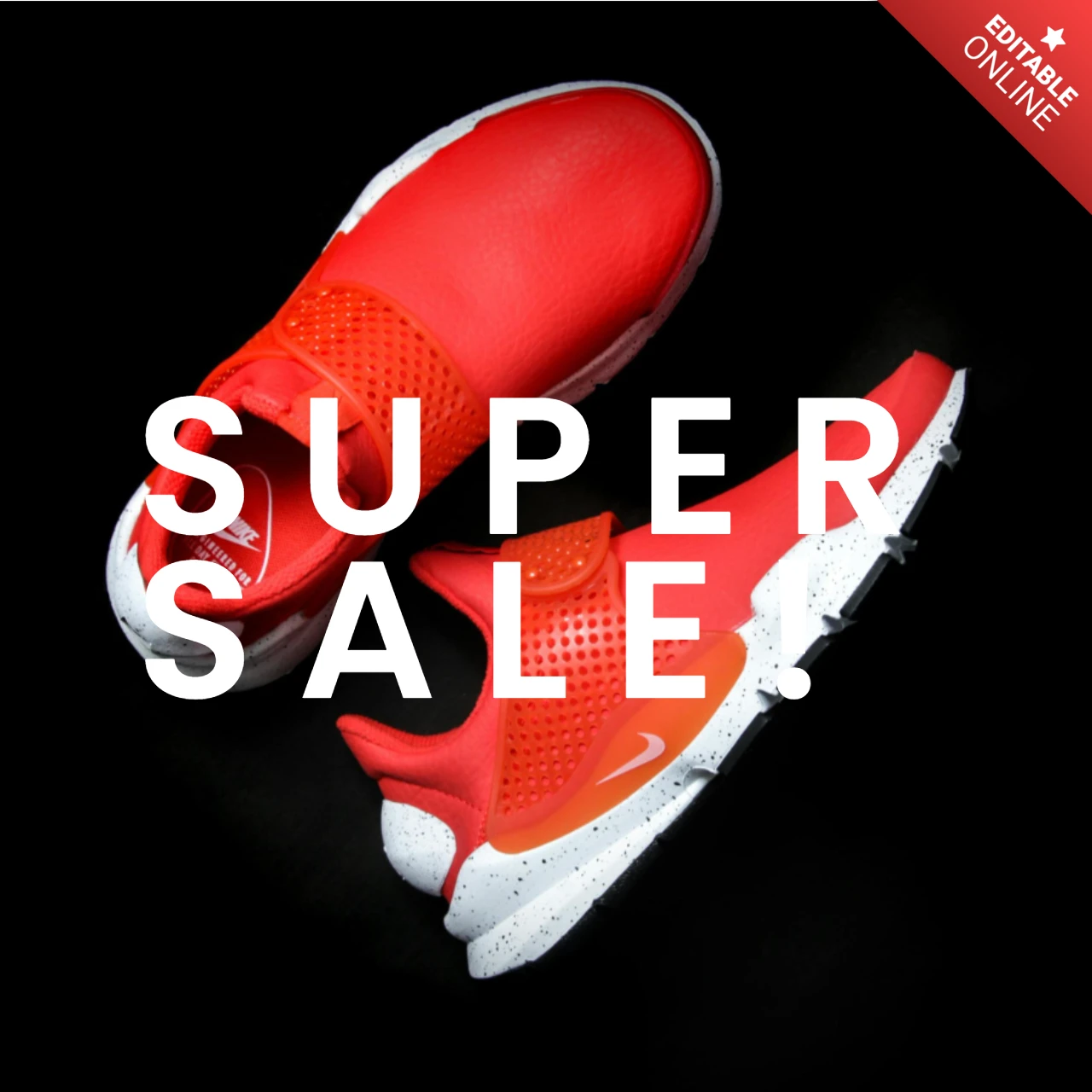 Sneakers Sale Instagram Social Media Post Template