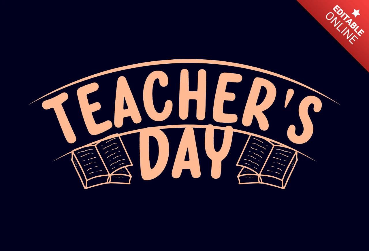 Teachers day t-shirt design vorlage