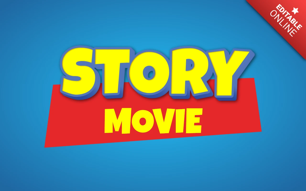 Story movie design template toy inspiration