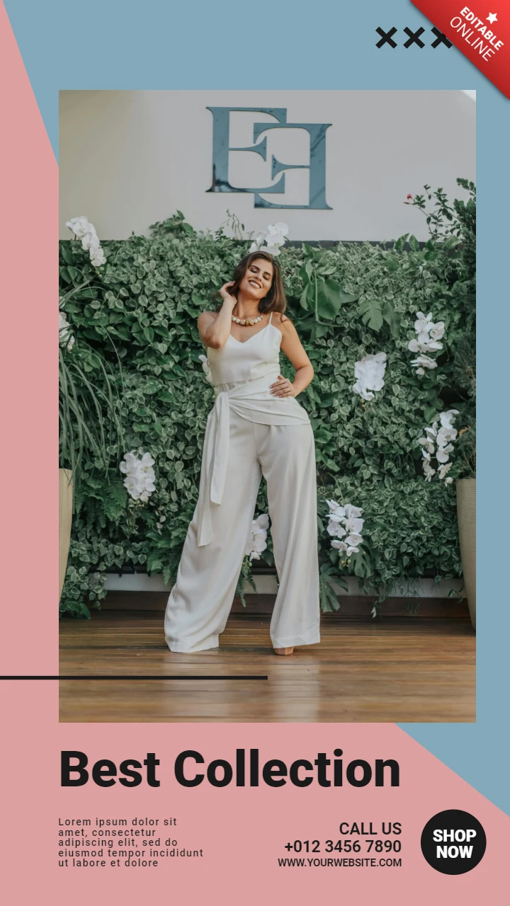 Beste collectie verkoop instagram story post ontwerpsjabloon