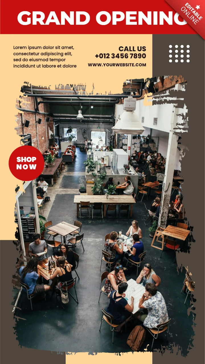 Auffallende visuelle Werbemittel für das Design von Instagram-Story-Posts