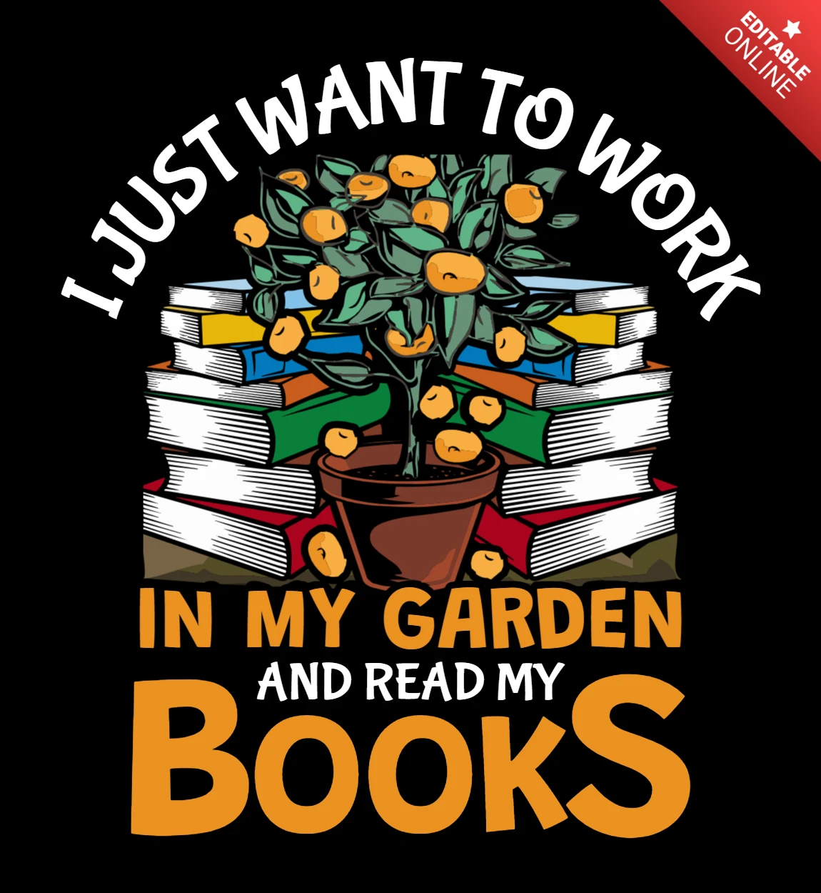 Book Lover Quote T-shirt Design Template