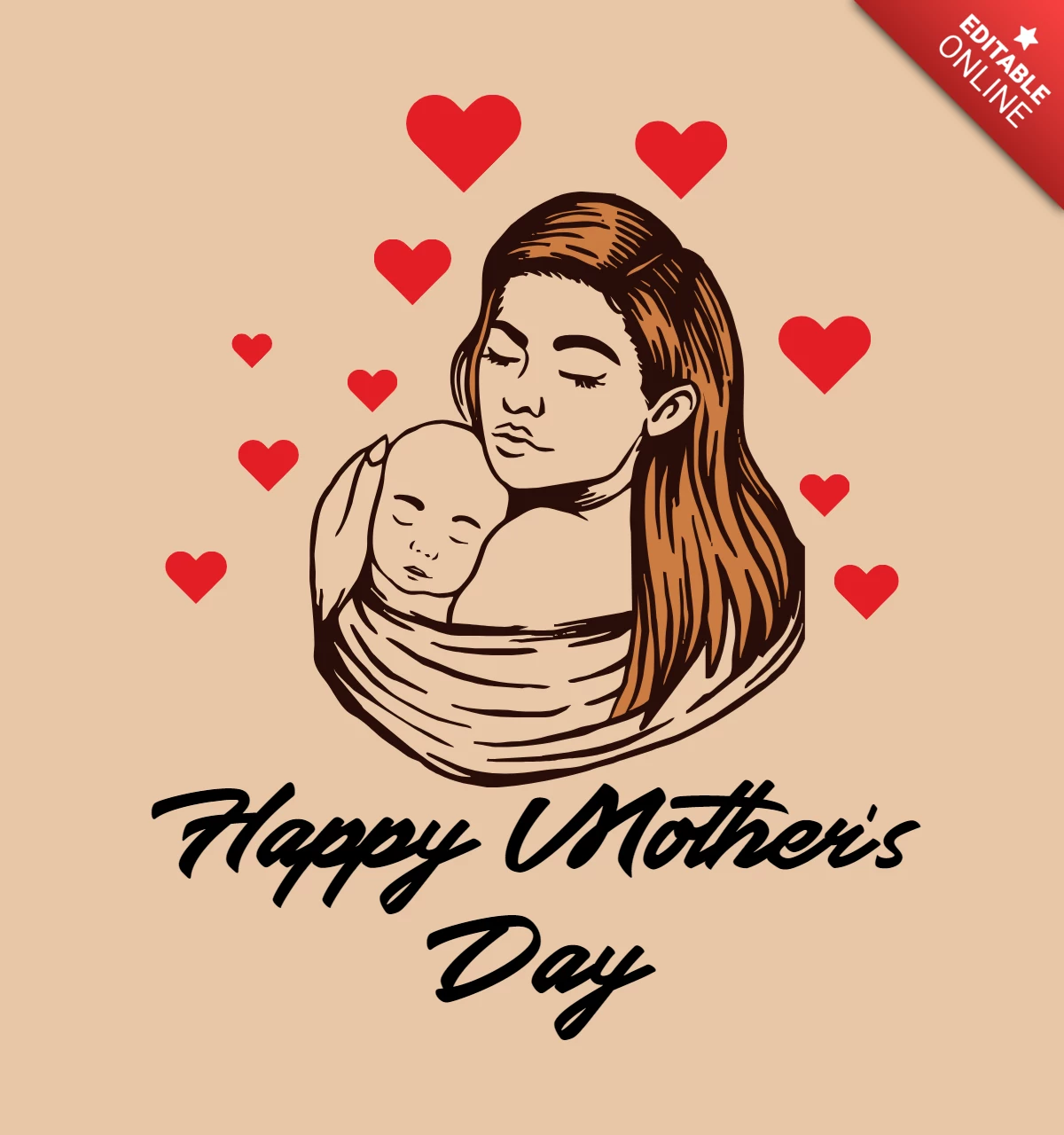 Happy Mother's Day Design Template
