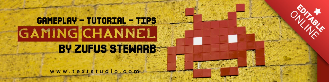 Retro-Arcade-Thema Banner mit Pixel-Kunst Gaming-Events Design-Vorlage